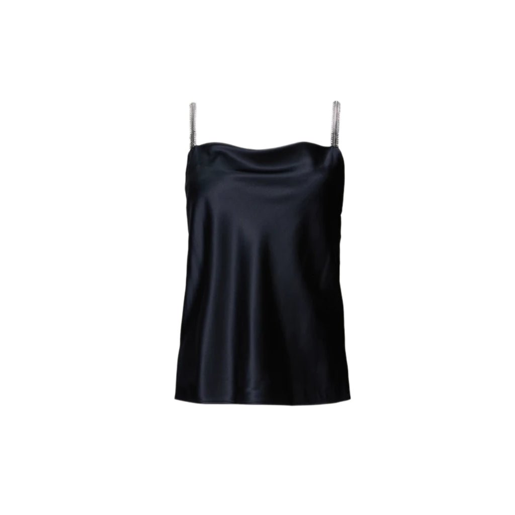 CAMI Women's Black Casual Iron Top #978 XS NWT