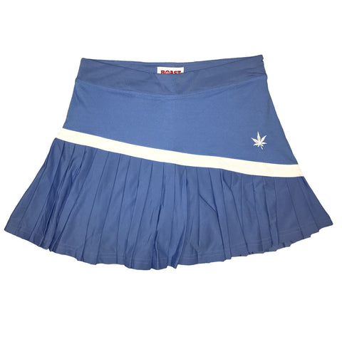 BOAST Women's Carolina Blue Skinny Pleat Tennis Skirt $72 NEW