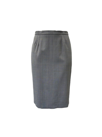 Marina Rinaldi Women's Grey Cannes Straight Skirt NWT