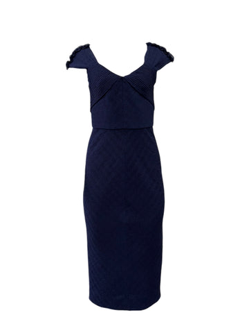 Max Mara Women's Blue Cele Sheath Dress NWT