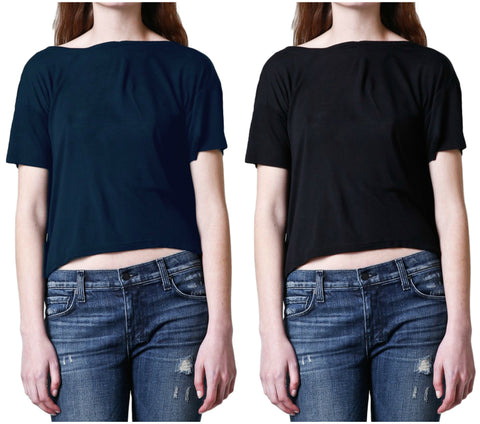 OAK NYC Women's Deep Cowl Tee WT017 $68 NEW