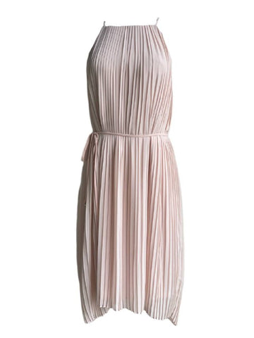 Sam Edelman Women's Blush Strap Plisse Dress Size 2 NWT