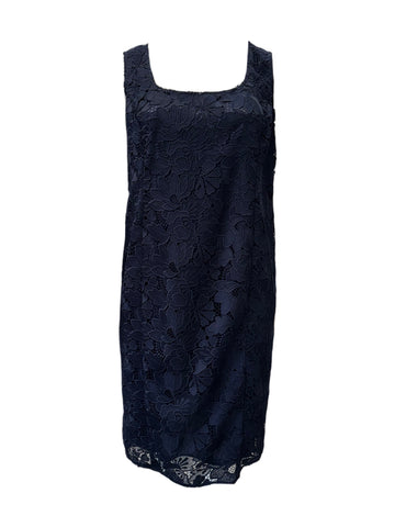 Marina Rinaldi Women's Blue Divinas Shift Dress NWT