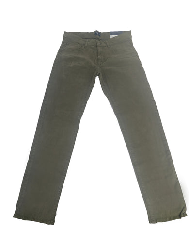 GANT Men's Field Green Slim Straight Moleskin Jeans 1004108 Size 32/32