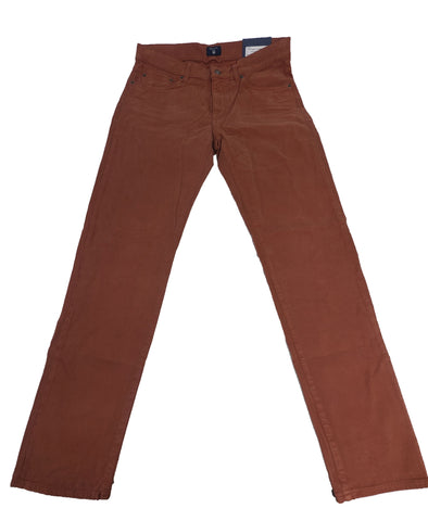 GANT Men's Dark Ochre Slim Straight Moleskin Jeans 1004108 Size 32/32