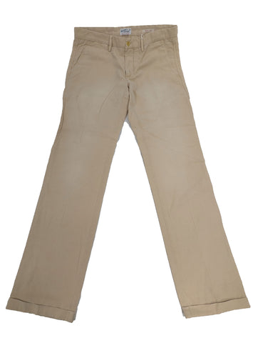 GANT RUGGER Men's British Khaki Canvas Chinos 193016 $165 NWT