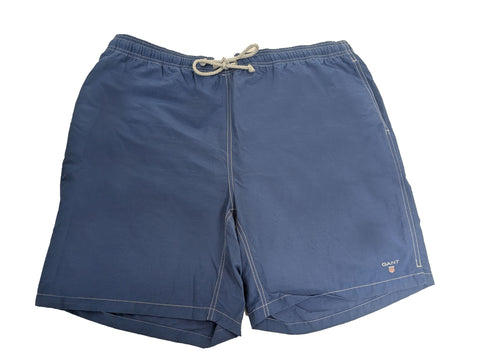 GANT Men's Blue Contrast Stitch Swim Shorts Bathing Suit Size 3XL