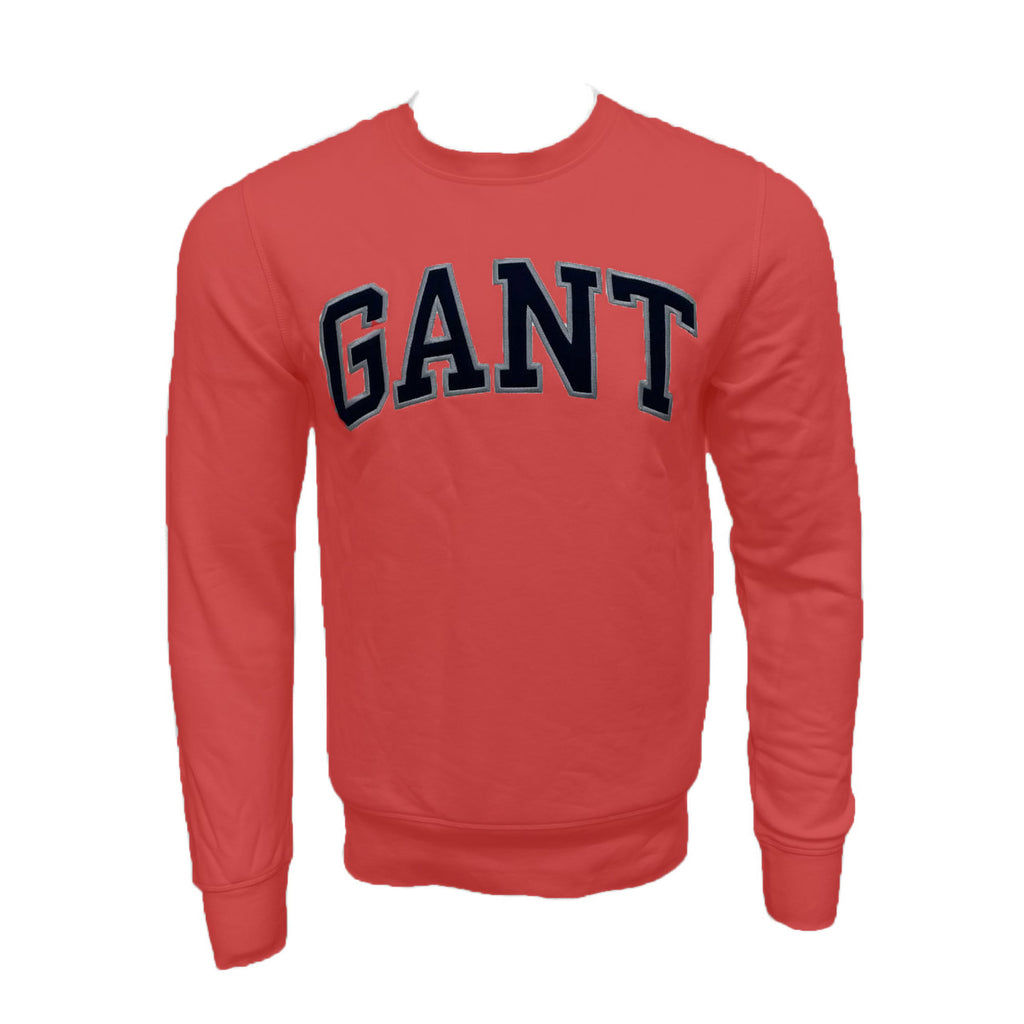 GANT Men's Strong Coral Outline Crew Neck Sweatshirt 2046033 Size Medium