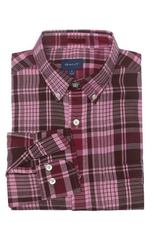 GANT Port Red Windblown Flannel Button Down Shirt 3018830 Size M NWT