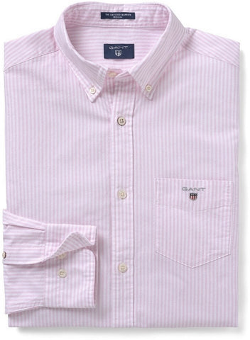 GANT Light Pink Oxford Banker Button Down Shirt 3056700 Size M NWT