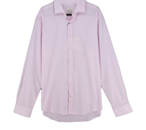 GANT DIAMOND G California Pink Fine Satin Weave Spread Shirt 380142 Size M