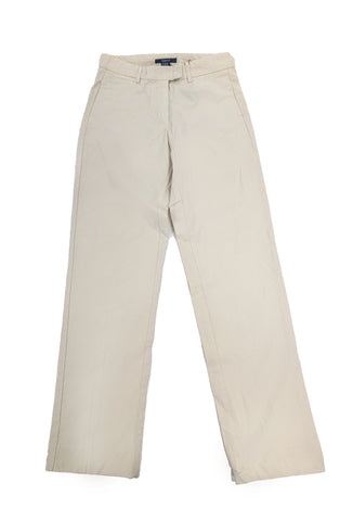 GANT Women's Putty Garment Dyed Poplin Chinos 414664 $225 NWT