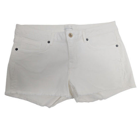 GANT RUGGER Women's White Denim Shorts 420378