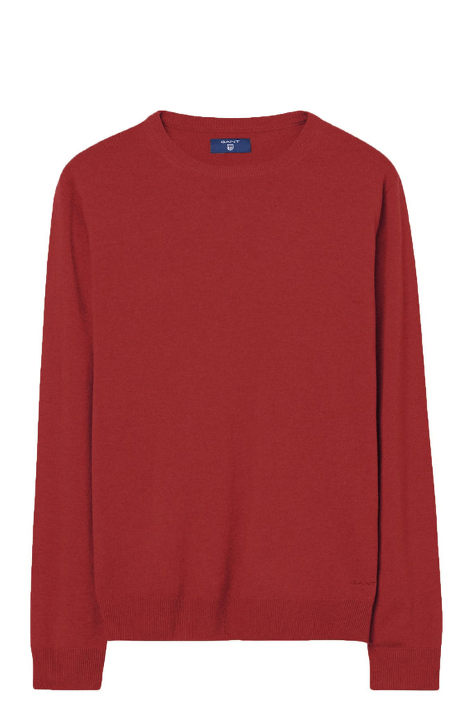 GANT Men's Bright Red Cashmere Blend Sweater 8000023 Size Meidum