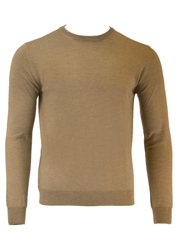 GANT Wet Desert Men's The Merino Crew Sweater 8080000 Size M $165 NWT