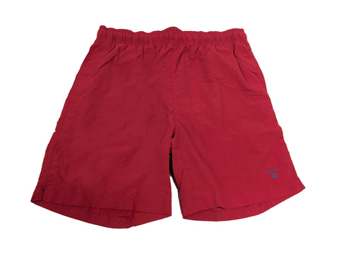 GANT Men's Bright Red Long Cut Basic Swim Shorts 6002 Size Medium NWT