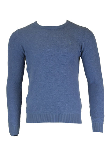 GANT Men's Palace Blue O2 Loop Fleece Crew 8030006 Size Medium $155 NWT