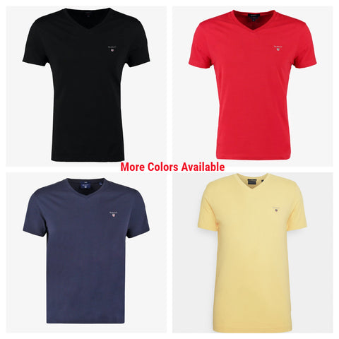 Gant Men's The Original Fitted V-Neck T-Shirt (234104)