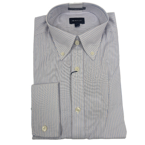 GANT Eggshell Pure Prep Broadcloth Stripe Shirt 3019030 Size M NWT