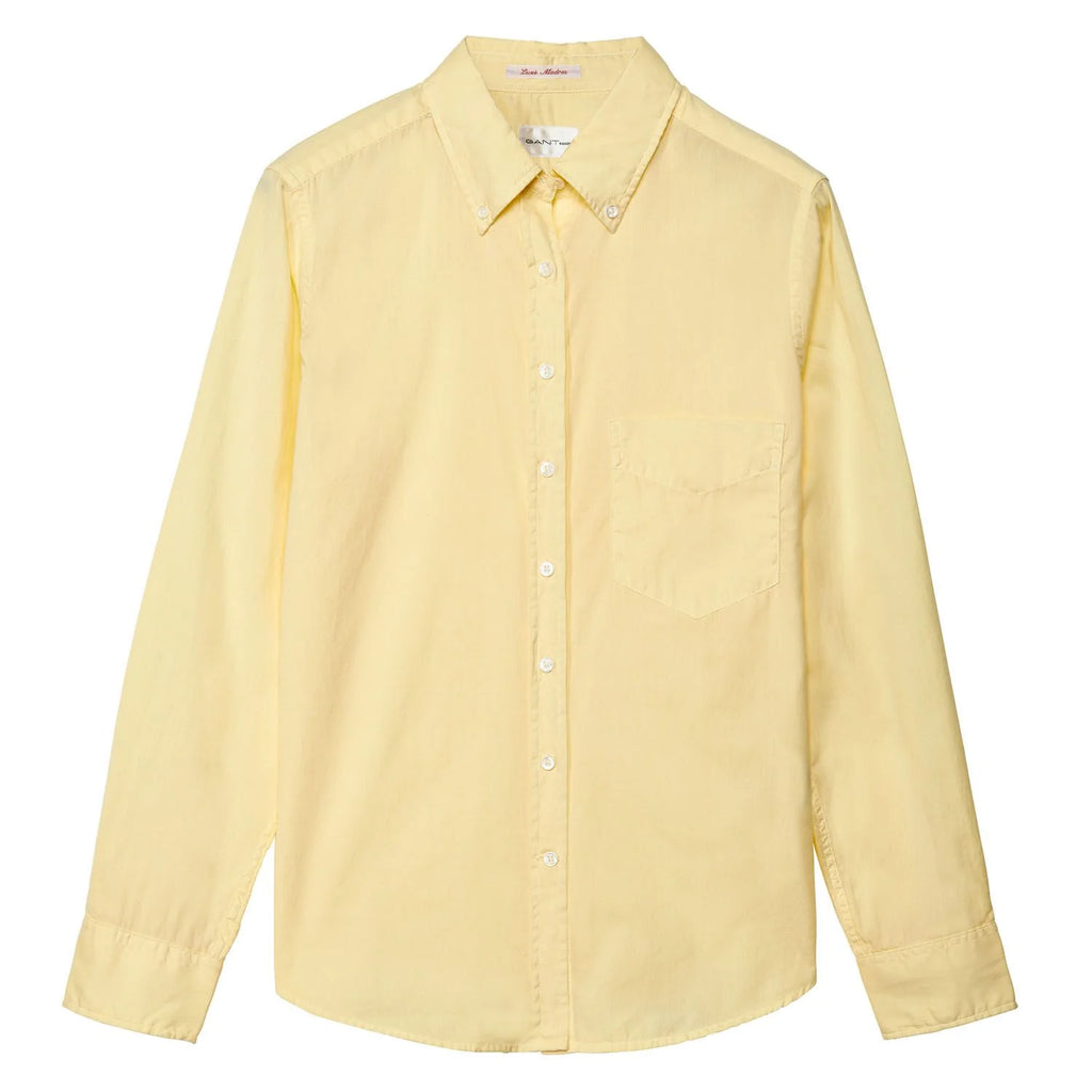 GANT RUGGER Men's Lemon Luxe Madras Button Down Shirt 344360