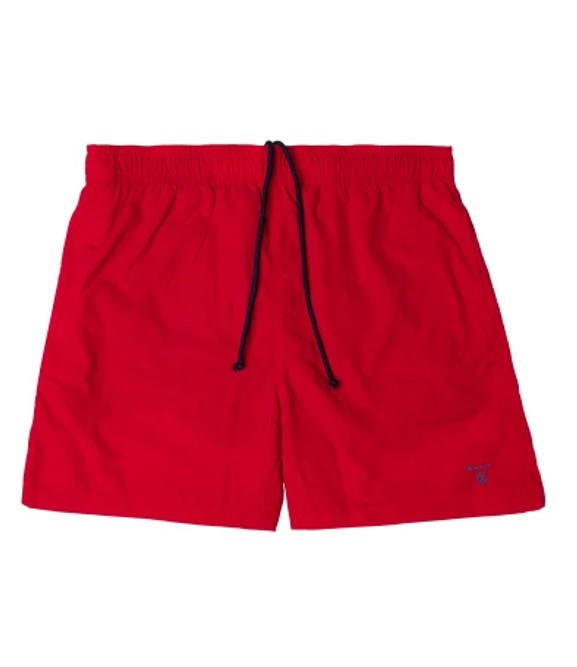 GANT Boy's Bright Red Basic Swim Shorts Size 158/164 NWT