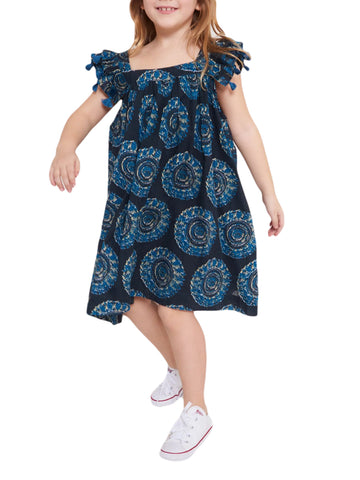 Roberta Roller Rabbit Little Girls Ambrose Vickey Dress 2 Years Indigo