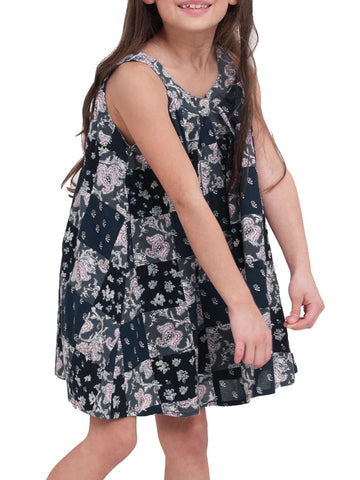 ROBERTA ROLLER RABBIT Girls Blue Houston Rimini Dress $85 NEW