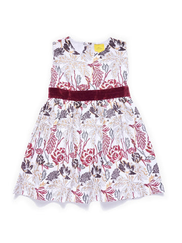 ROBERTA ROLLER RABBIT Girls Plum Thao Elodie Dress $95 NEW