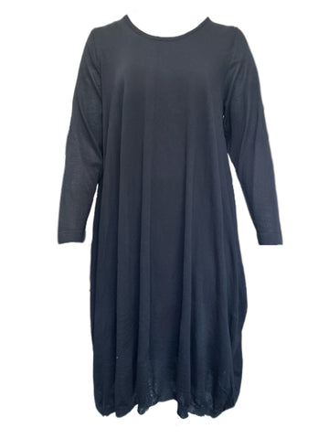 Marina Rinaldi Women's Black Gisel Pullover Shift Dress Size XL NWT