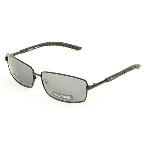 Harley-Davidson Men's Sunglasses, HDX845 BLK-3F 63mm