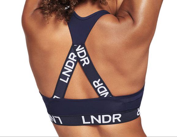 LNDR Women's Navy Medium Support Hype Sports Bra #AV708 Large NWT – Walk  Into Fashion