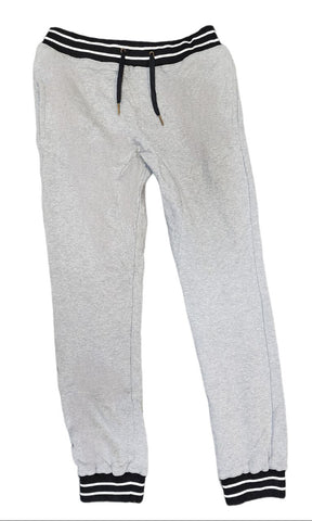 ZANEROBE Men's Grey Marl Inferno Cotton Jogger Style Sweatpants Size 34 NWT