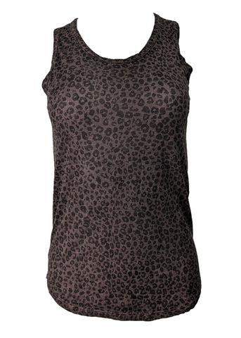 Majestic Filatures Women's Leopard Tank Top Size X-Small NWT