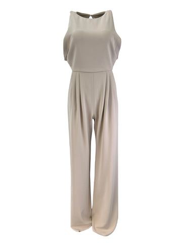 Max Mara Women's Sand Manco Jumpsuit NWT