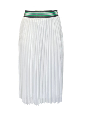 Marina Rinaldi Women's White Odografo Straight Skirt NWT