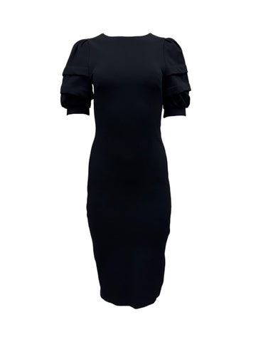 Max Mara Women's Black Peonie Sheath Dress NWT