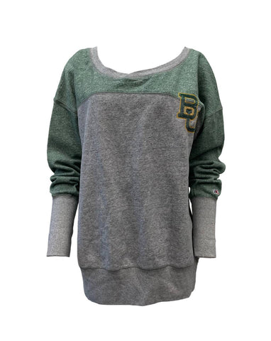 AMERICAN COLLEGIATE Women's Green Round Neck Sweatshirt #W8011 NWT