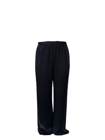 Marina Rinaldi Women's Black Record Straight Leg Pants NWT