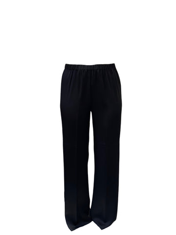 Marina Rinaldi Women's Black Record Straight Leg Pants NWT