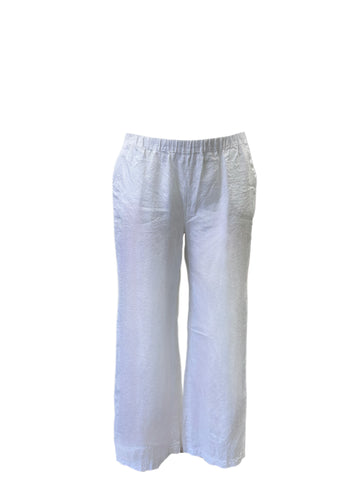 Marina Rinaldi Women's White Regolare Straight Leg Pants NWT