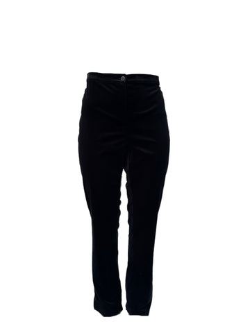 Marina Rinaldi Women's Black Regola Straight Leg Pants NWT