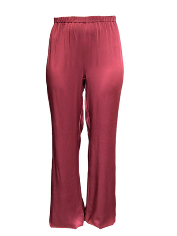 Marina Rinaldi Women's Red Ribes Straight Pants NWT