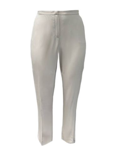 Marina Rinaldi Women's Beige Rivista Straight Leg Pants NWT