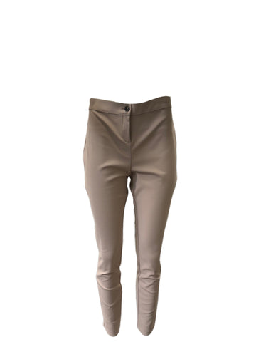 Marina Rinaldi Women's Beige Roberta Straight Leg Pants NWT