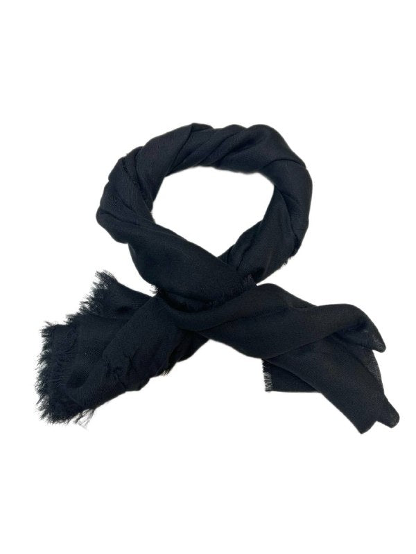 Max Mara Women's Black Rondine 76"x26" Scarf One Size NWT