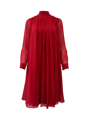 Max Mara Women's Red Rugiada Shift Dress NWT