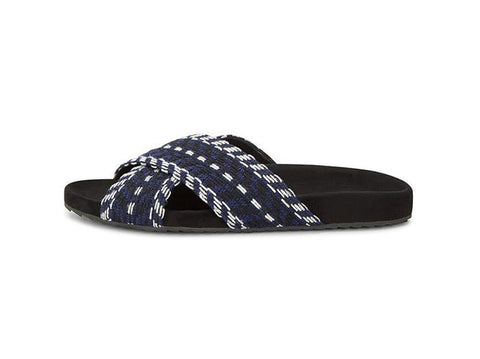 Rebecca Minkoff Women's Theo Tweed Slide Sandals