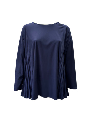 Marina Rinaldi Women's Blue Valenza Pullover Shirt NWT