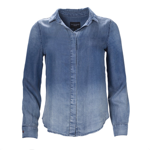 WALTER BAKER Women's Chambray Libi Top W52119 $148 NEW