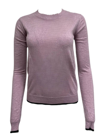 BLK DNM Women's Dusty Pink Cotton Silk Sweater 21 Size S NWT